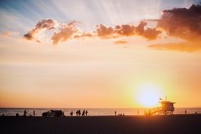 insanely beautiful Beach Sunset