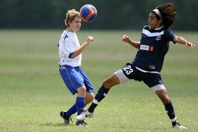 soccer attack on college team game