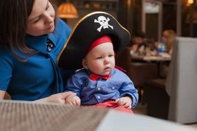 Picture of Kid With Mom