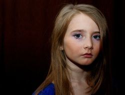 Portrait of the young beautiful girl
