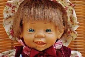 doll in a cap