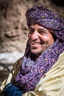 portrait of a moroccan man