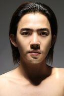 portrait of young asian man