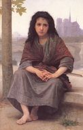 painting of a gypsy girl by the italian artist Bocaccio Bocaccino