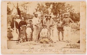 Gold Digger Family old photo