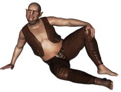 Org, Fantasy render, Man from Fairy Tales