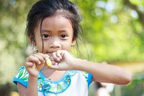 Asian Little Girl