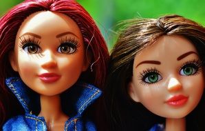 Girlfriends closeup