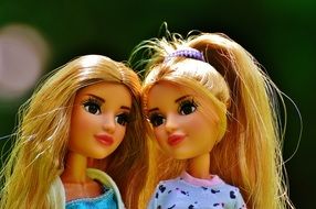 two pretty dolls
