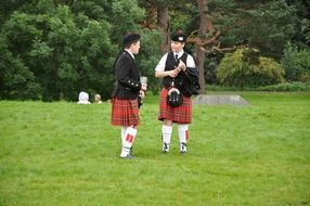 Two scotsmen in Highlands