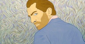 Illustration of Van Gogh
