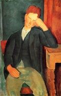 classic painting of modigliani