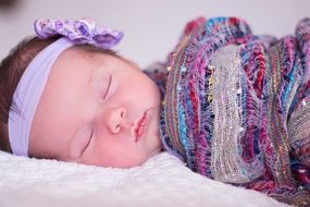 Baby Sleeping Girl Infant