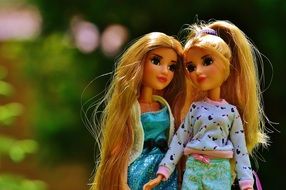 two toy girlfriends