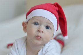baby with blue eyes