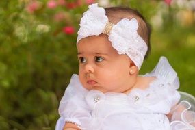 beautiful and elegant Little Girl Portrait