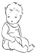 Baby Vector drawing
