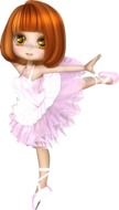 Ballerina Cartoon drawing