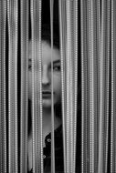 Girl Black White Photo