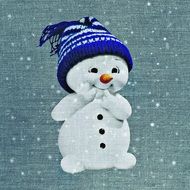Cute Snow Man