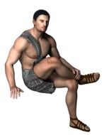 Man Action Pose drawing