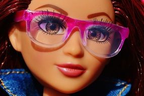 Doll Pretty with Glasses