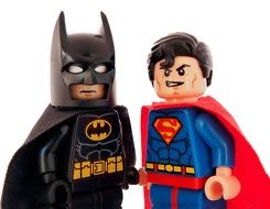 Batman abd Superman Lego toy