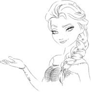 Elsa drawing
