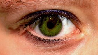 green Eye macro foto