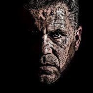 picture of the male in a dark