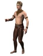 graphic male warrior
