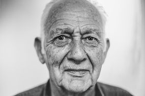Old Man Face photo