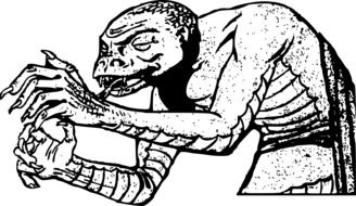 Beast Evil Monster drawing