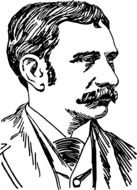 clipart of the male as an illustration