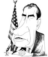 caricature of an american fraudster