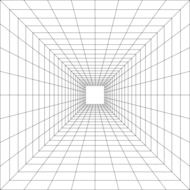 geometric hallway
