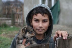 picture of the gypsy and dog