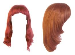 red hair wig
