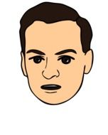 Male face