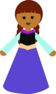 Girls Princesses drawing