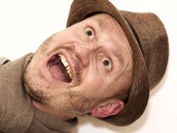 portrait of a man in a hat