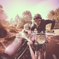 Photo of Vintage motorcycle