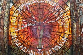 Fire Stained Glass