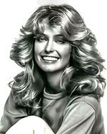Farrah Fawcett 70's icon