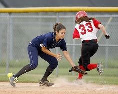 Softball Action Girls