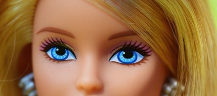 Photo Barbie doll eyes