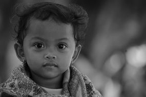 child in Cambodia