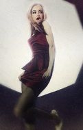 photo of lady model posing