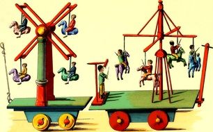 picture of vintage toys for children