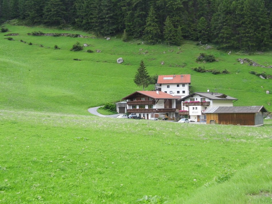 Beautiful mountains in Austria